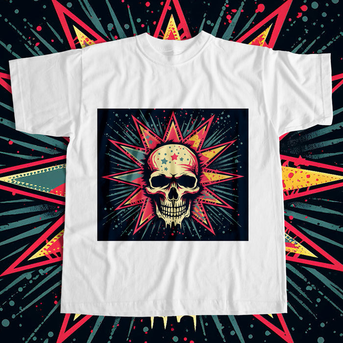 22 Skull Pop Art Designs PNG