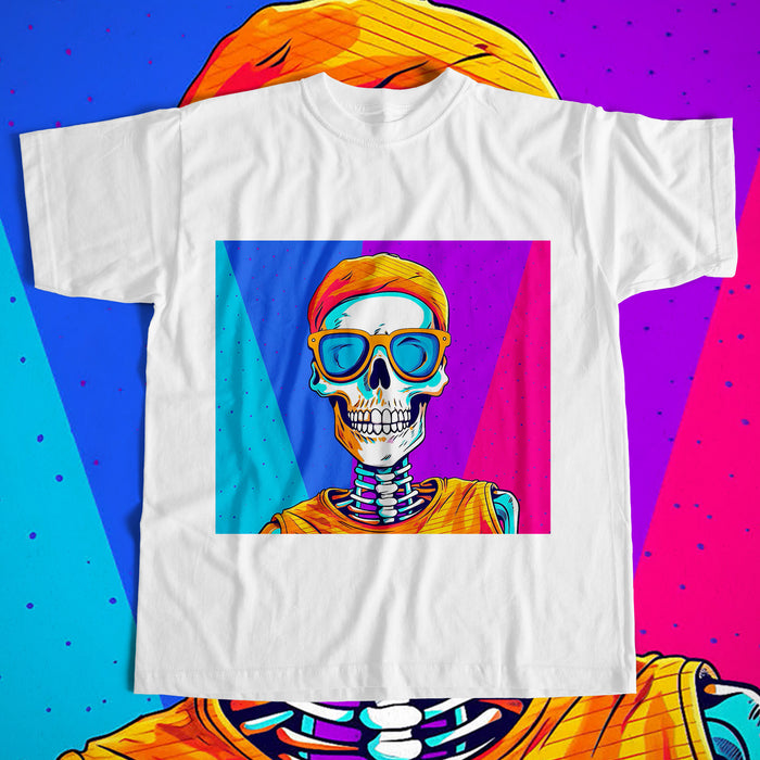 22 Skull Pop Art Designs PNG