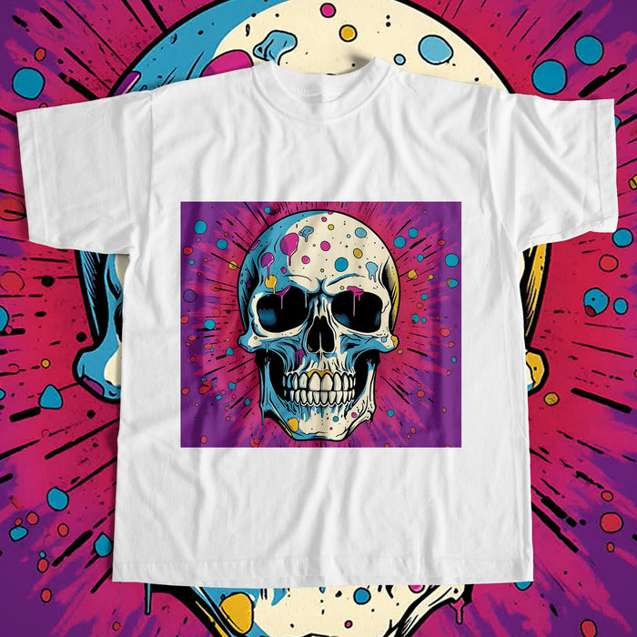 22 Skull Pop Art Designs PNG