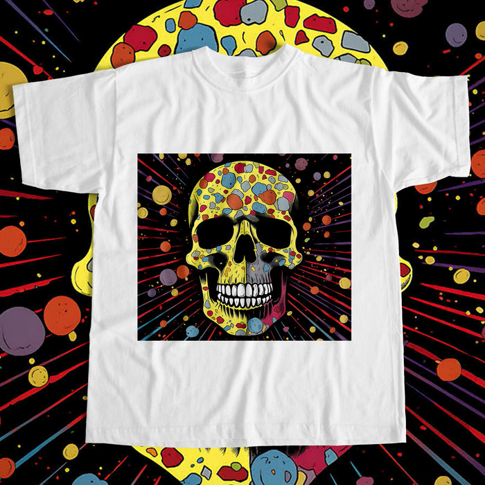 22 Skull Pop Art Designs PNG