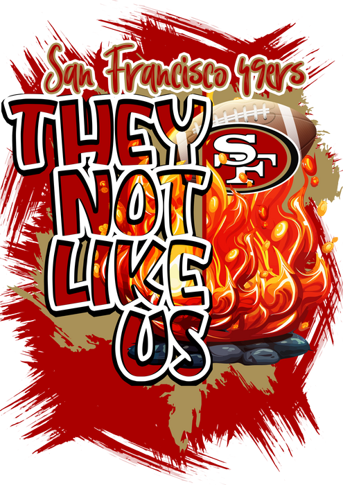 32 NFL - They Not Like Us Designs