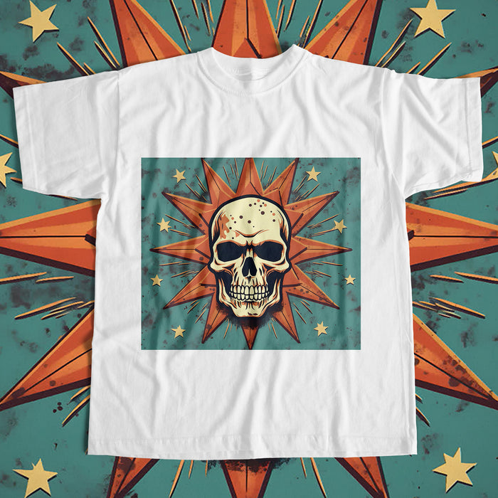 22 Skull Pop Art Designs PNG