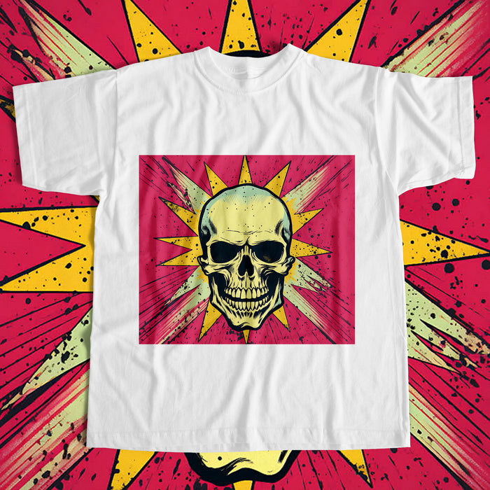 22 Skull Pop Art Designs PNG