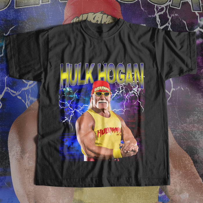20 Hulk Hogan Halftone Designs PNG