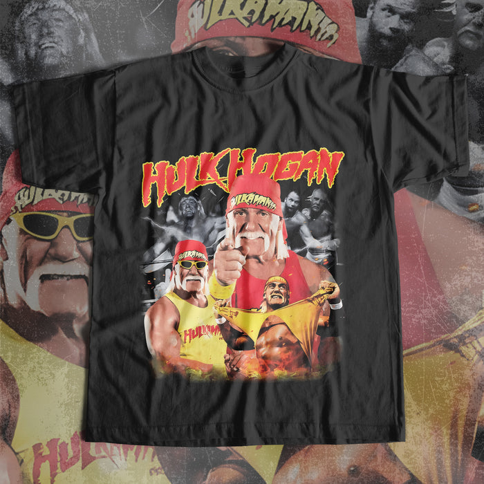 20 Hulk Hogan Halftone Designs PNG
