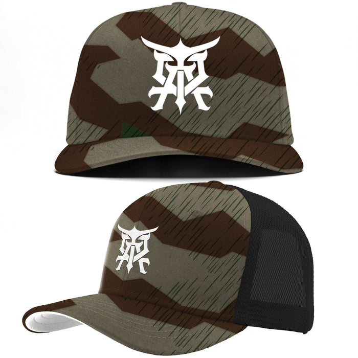 Hat 9 - Richard Trucker - Splinter Camo